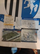 Gillingham Fc Tickets Stubs x 4