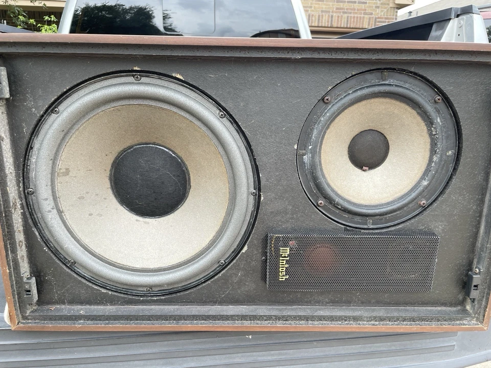 RARO Par De Altavoces McIntosh Ml-1c ML1C De Colección Foto 2 de 3