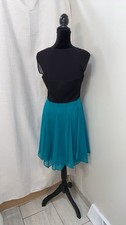 Guess Los Angeles black and teal color block dress. | Sz 10