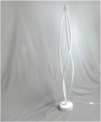 ET2 E41398-11 White Cyclone 3-Light 42"H Led 3000K Floor Lamp - Picture 6 of 12