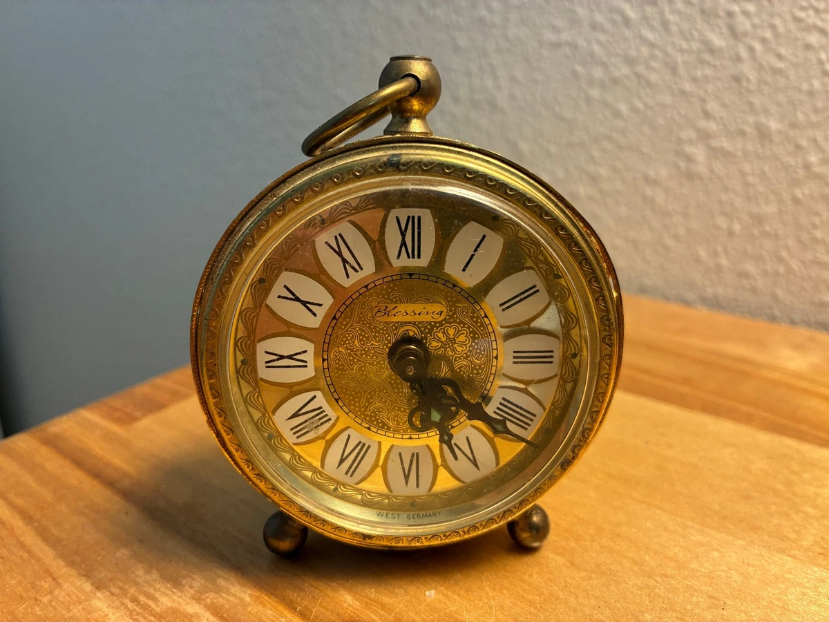 Blessing　ヴィンテージアラーム置時計 blessing west germany clock products for sale | eBay