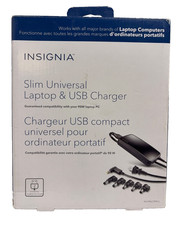 Insignia 90W Universal Laptop Charger NS-PWLC595-C OPEN BOX 