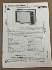 Vintage Sams Photofact Schematic 10-1972 MIDLAND MODEL 15-229