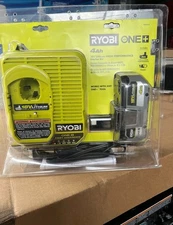 RYOBI ONE+ 18V HIGH PERFORMANCE Starter Kit with 4.0 Ah Battery and Charger