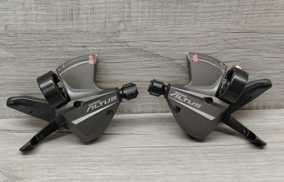 Shimano Altus SL-M370 3x9 Speed Left Right Trigger Shifter Set MTB Bicycle