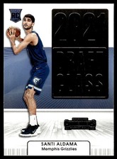 Santi Aldama 2021-22 Panini Contenders '21 Draft Class Contenders #30 Memphis