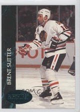 1992-93 Parkhurst Emerald Ice Brent Sutter #33 1k3