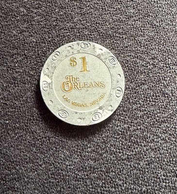 The Orleans Casino * 1$ Poker Chip Jeton * Las Vegas * Strip * Boulevard * rar