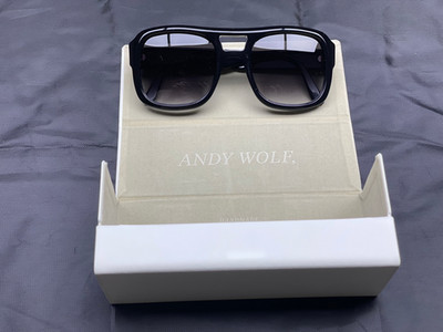 Andy Wolf Ian Sun Sonnenbrille in sehr gutem Zustand | mit Hülle | Original  