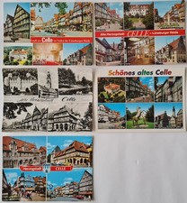 Postkarten Lot 5 x CELLE Niedersachsen Ansich...