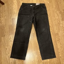 Carhartt Double Knee Work Jeans 16x32 Utility 14 kane dungaree women s