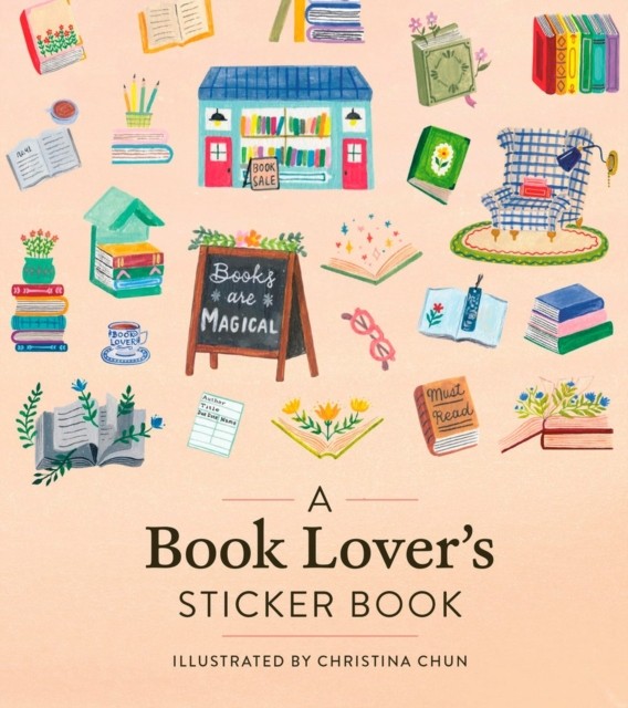 A Book Lover's Sticker Book by Workman Publishing (Hardback Book)