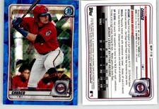 Keoni Cavaco 2020 Bowman Chrome Sapphire BCP-118 Twins