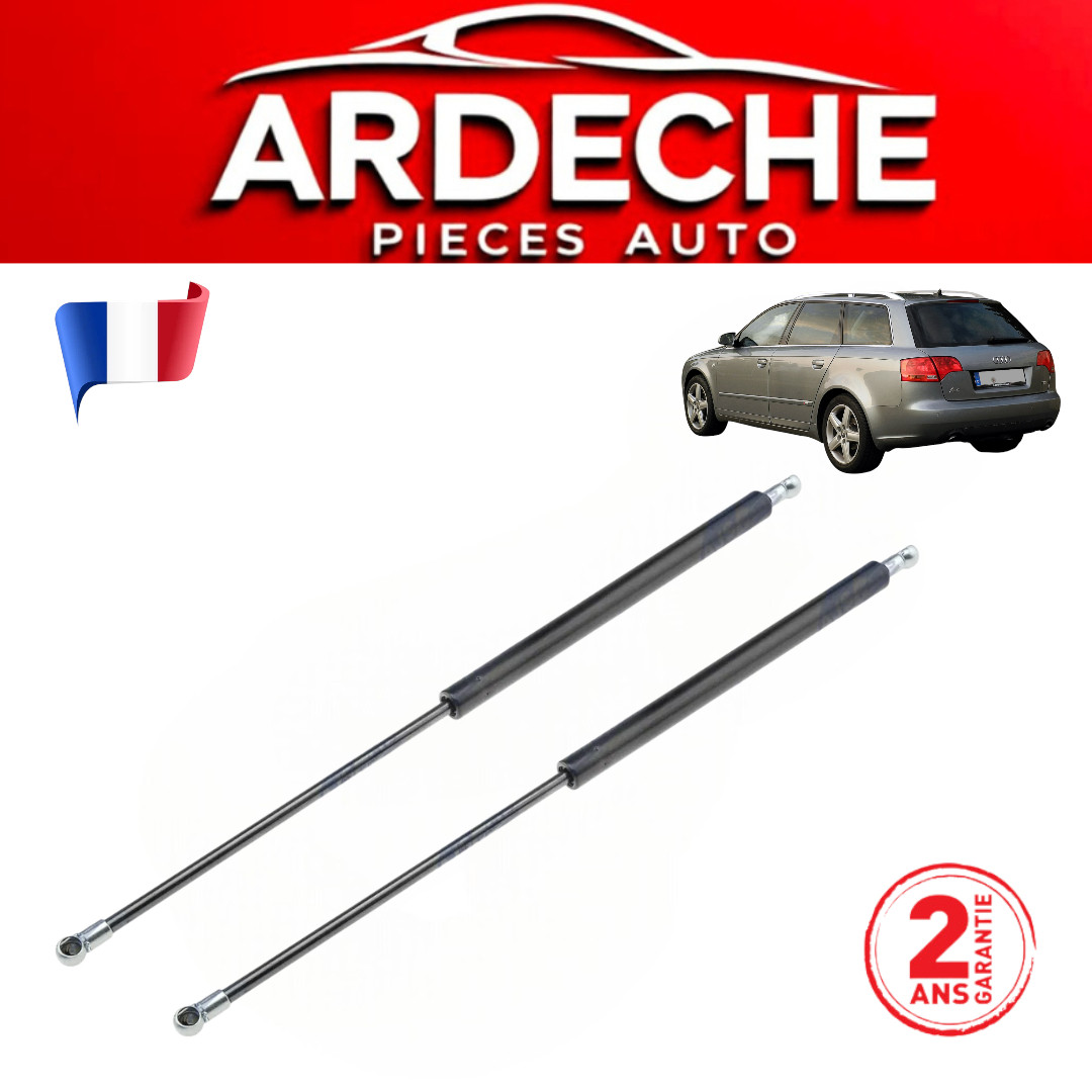 2 Vérins de coffre en acier carbone haute résistance pour Audi A4 B7 Avant