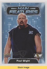 2022 Upper Deck AEW All Elite Wrestling Main Features Paul Wight READ 11xd
