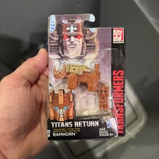 Transformers Generations Titans Return Ramhorn Action Figure NEW SEALED
