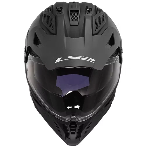 Casco deportivo doble LS2 Blaze II mate negro X-grande Foto 4 de 4