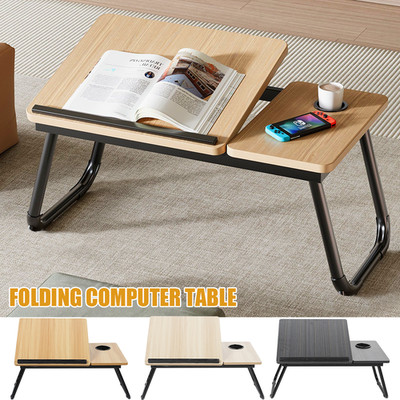 Klappbarer Laptop Tischständer Bett Computer Schreibtisch Bett Picknick Stand DE