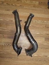 😀13 14 15 16 17-18 AUDI A8 S8 RS7 S6 S7 4.0 V8 EXHAUST PIPE System🎈 RED STAR🎈