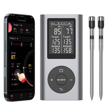 Wireless Meat Thermometer Digital 2 Probes 
