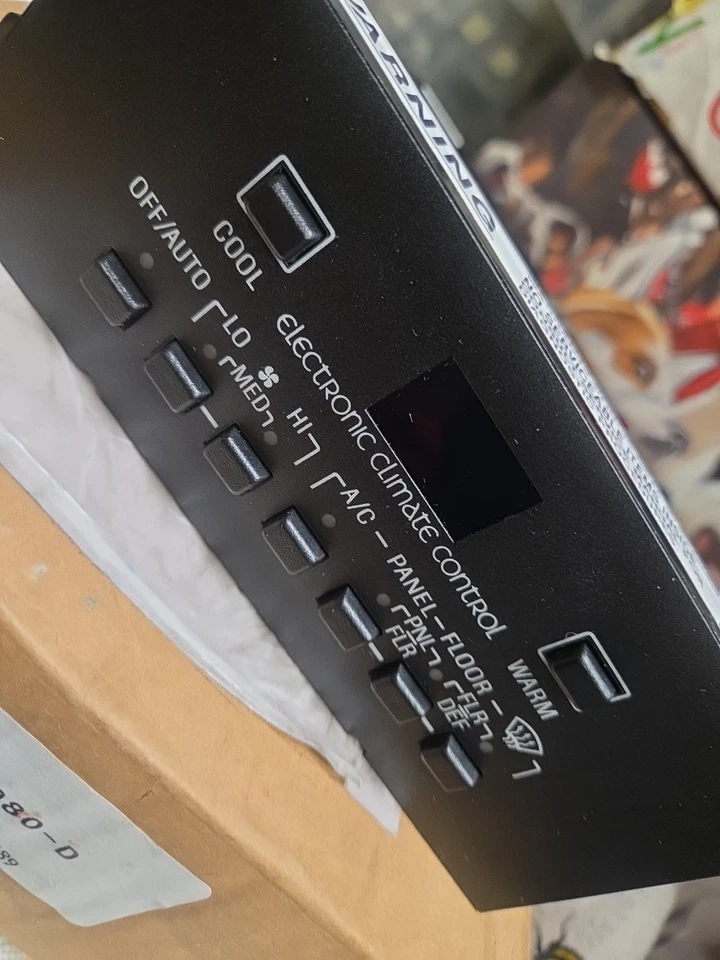 86-87 Lincoln Continental Mark VII1 calefacción y control de clima E5ly-19980-D Foto 4 de 4