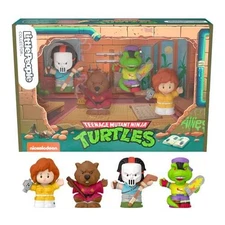 Fisher-Price Little People Collector TMNT Allies Set New In Box