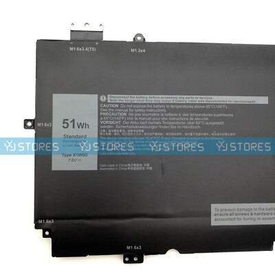 Original Batterie Battery DELL XPS 13 9310 X1W0D A
