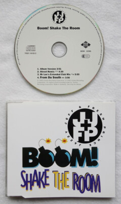 Dj Jazzy Jeff & The Fresh Prince - Boom! Shak (CD Single, 1993, Zomba) NM/VG (5)