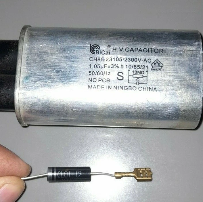 Condensatore Anti-parasitage - 0.47Âµf Originale - Forni A Microonde - WHIRLPOOL - Foto 2