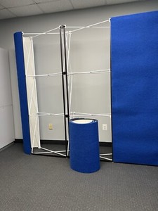 Expand 10' Wide 8 Feet High,4 Sections Trade Show Display Booth Part 1 Of 2