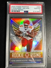 🔥 Clyde Edwards Helaire 2020 Phoenix Rookie Rising Holo SILVER PRIZM PSA 10 GEM