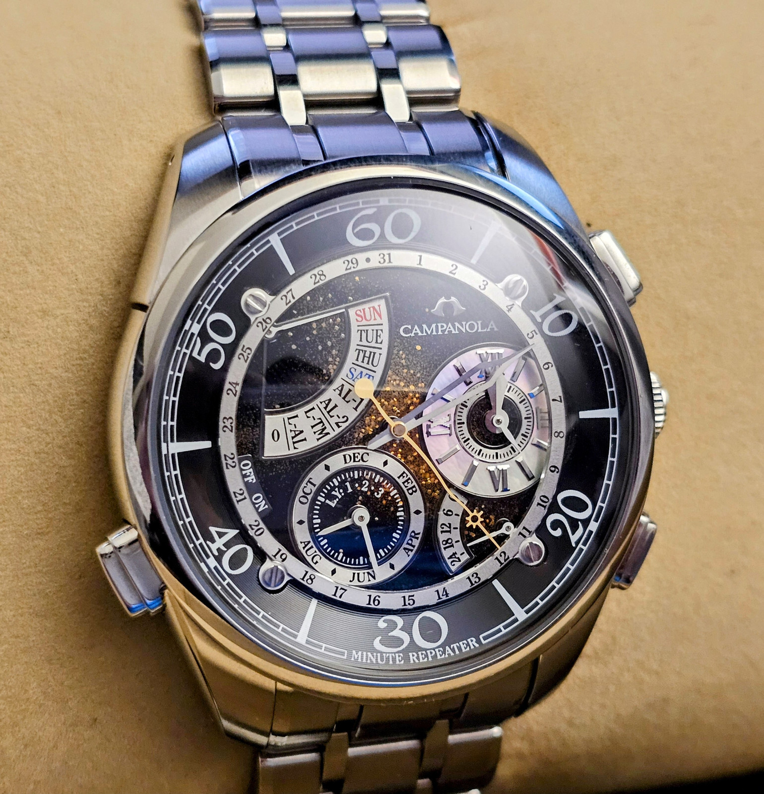 Citizen Campanola Minute Repeator Sapphire Crystal Regulator CTR57 Citizen Campanola Minute Repeator Sapphire Crystal Regulator CTR57