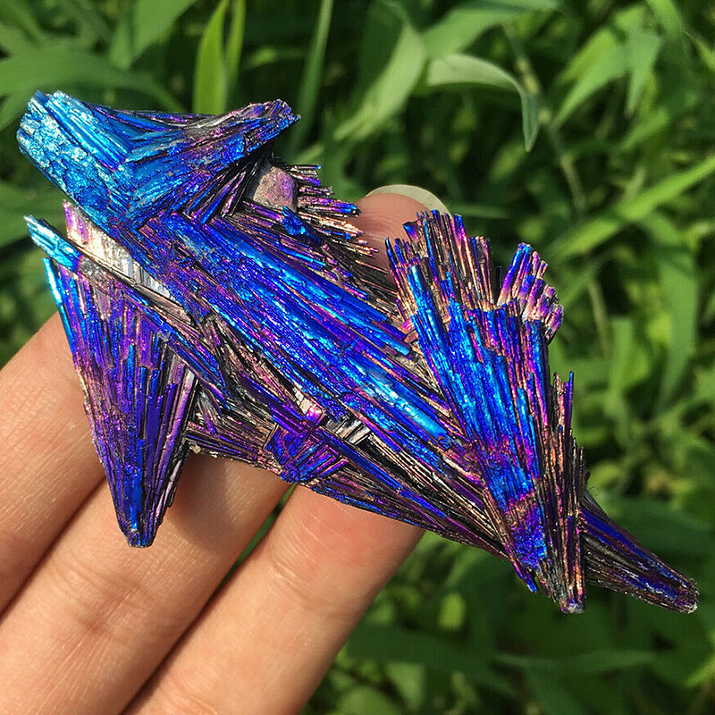 Natural Crystal Titanium Aura Cluster Stone, For Healing at ₹ 2500/kg in Khambhat
