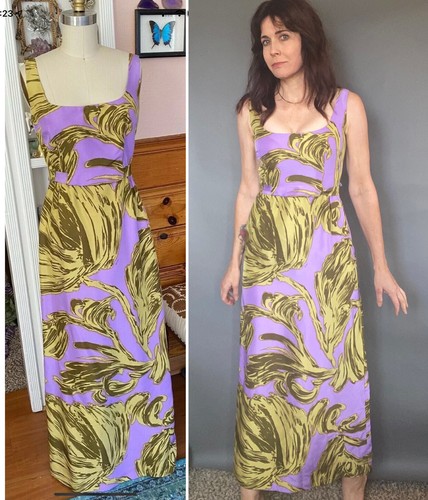 Silk Jillian Foglia Maxi Dress 