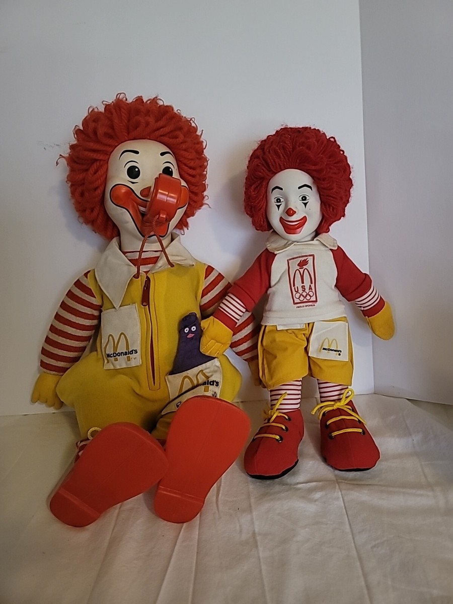 マクドナルド　ロナルド　ronald mcdonald ハンドパペット Ronald Mcdonald Puppet In Fast Food Premiums for sale | eBay