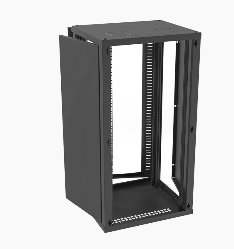 19" 24U Rack Wall Mounted, Single Section Enclosure Network Server Rack Cabinet - Image 3 of 4