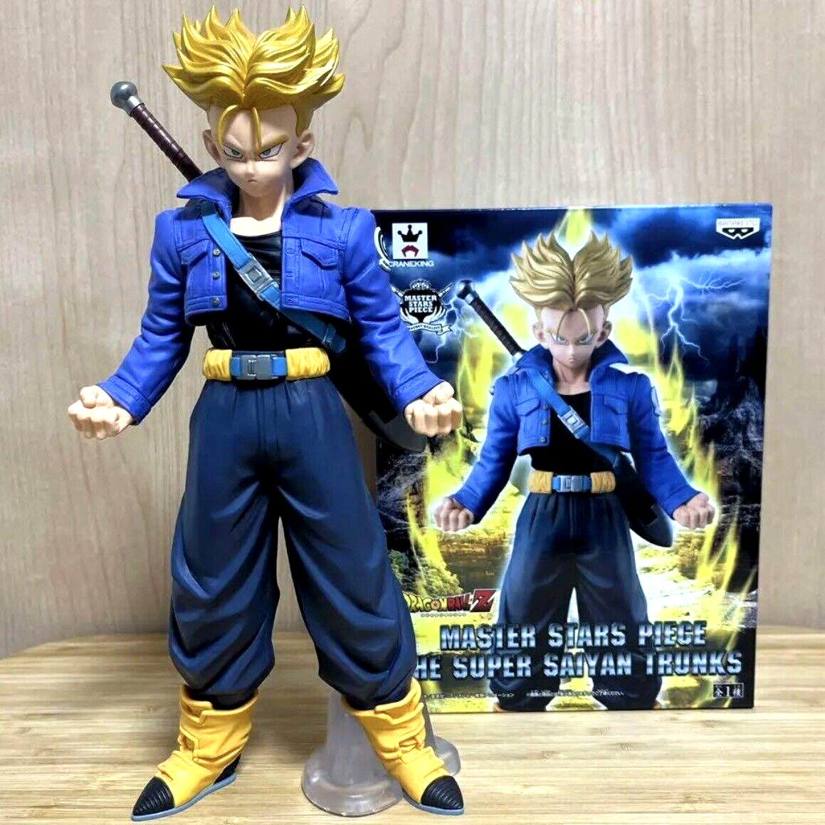 Dragon Ball Z Super Saiyan Trunks Figure MASTER STARS PIECE MSP