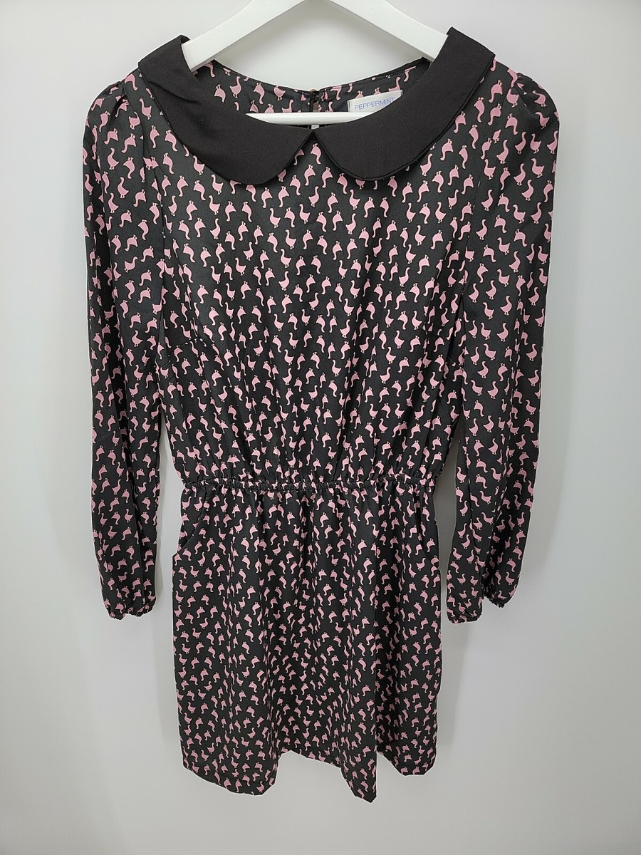 long sleeve peter pan collar dress pattern The Little Sewist: Notched Peter Pan collar long sleeve shift dress pattern