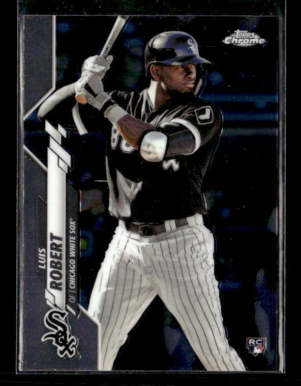 2020 Topps Chrome #60 Luis Robert Rookie Chicago White Sox
