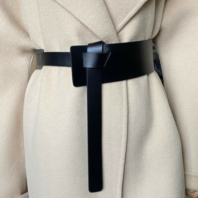 HOT Ladies Belt Leather Tie Waist Belt Women Real Leather Waist