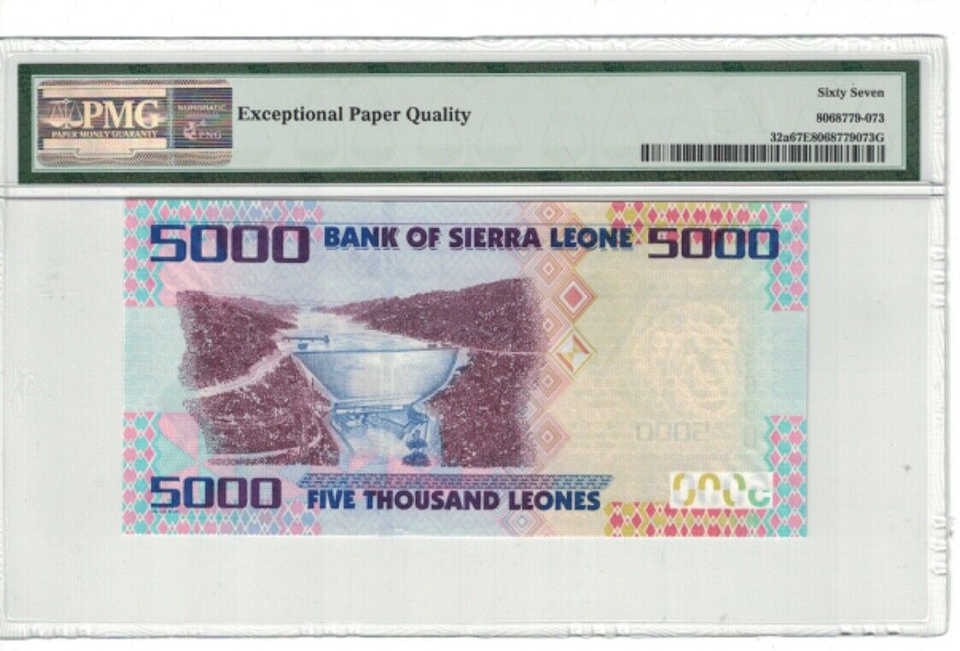sierra-leone-5000-leones-2010-pick-32a-pmg-67-epq-gem-unc-pl2576-ebay