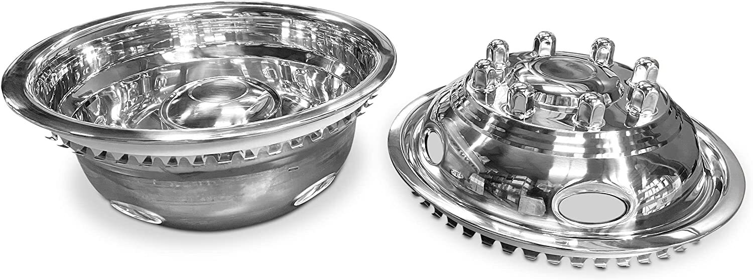 Set of 2 Rear & 2 Front Wheel Simulators 17 Inch SnapOn eBay