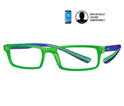 Centrostyle R0480 Reading Glasses 'Blue Light' Plus Neck Strap