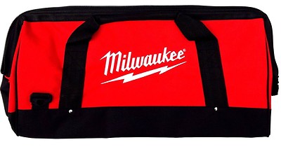 New Large Milwaukee 22'' Heavy Duty Canvas Drill,Tool Bag/Case, 18V 12 14 18 Volt