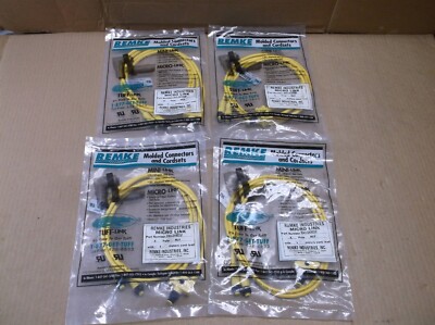 304ILSA0033F Remke NEW 1M 3.3' Single Key M12 Micro-Link Splitter Type A 18 AWG