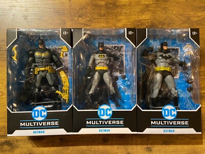 McFarlane DC Multiverse: Batman Arkham Knight Prestige Suit, Knightfall & Hush