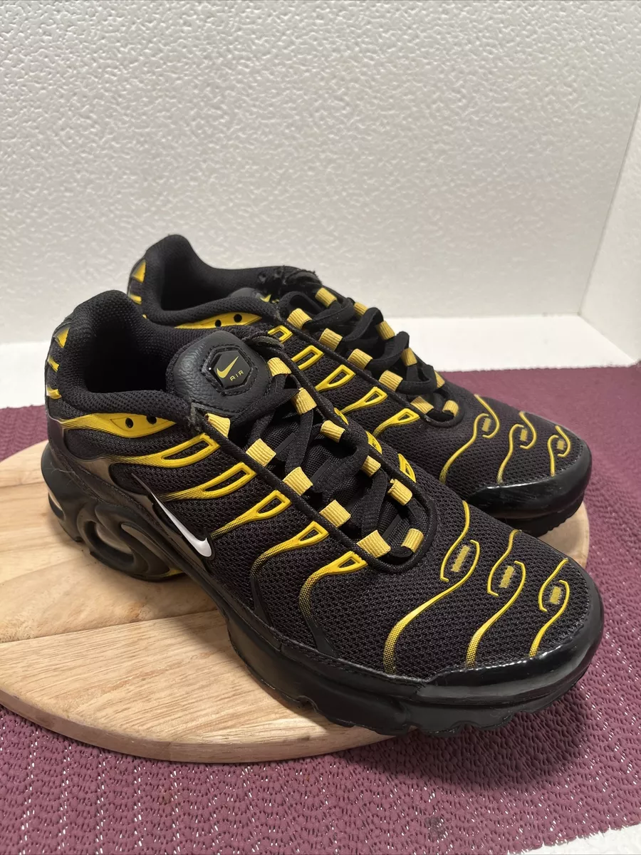 Nike Air Max Tn Plus Vivid Sulfur GS Running Shoes Sz 4.5 W 6