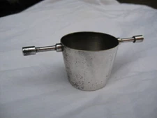 Vintage SPIRIT DRINKS MEASURE.Silver Plated.Cocktail Jigger.Cocktail Accessory.