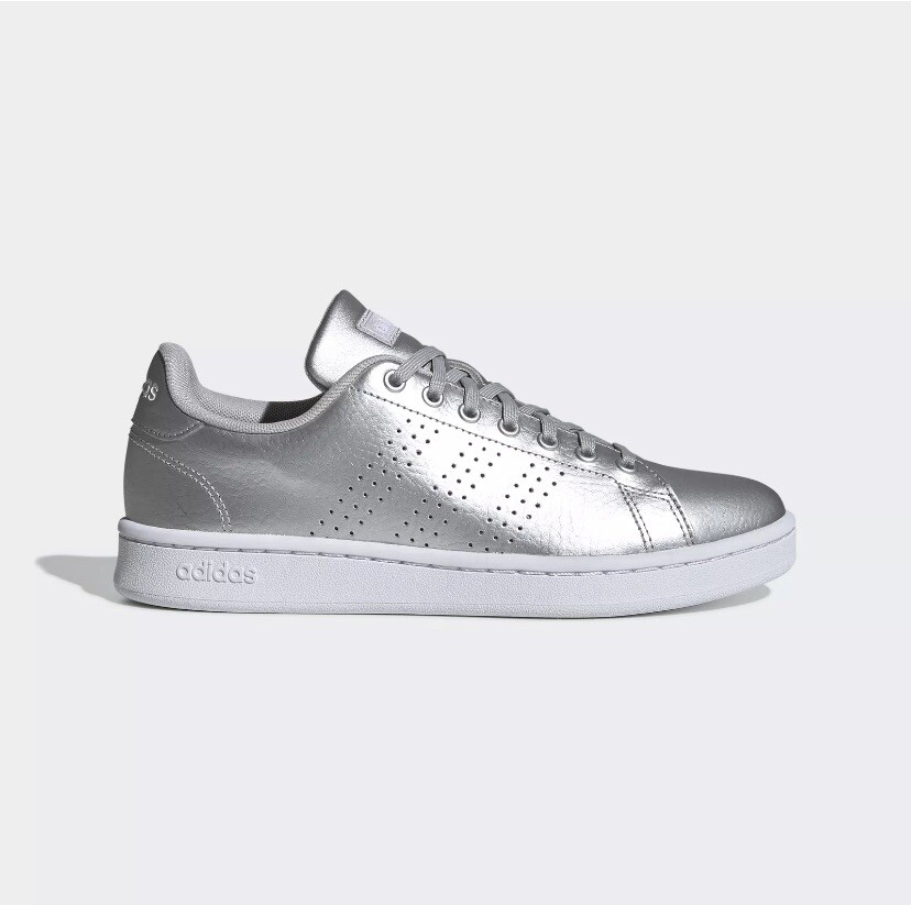 Size 8.5 - adidas Advantage Silver 2019 for sale online | eBay