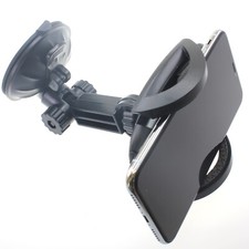Dash Car Mount Windshield Holder Cradle Swivel Dock Suction for Smart Phones